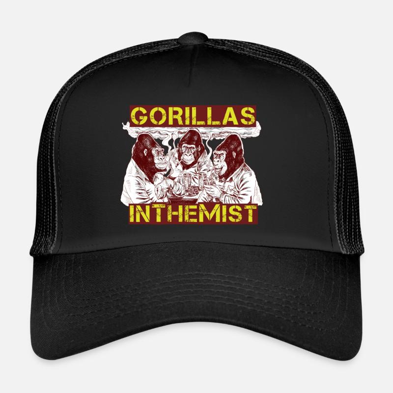 GORILLAS IN THE MIST Trucker Cap