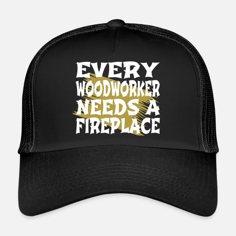 jackhammer chainsaw tools birthday present idea Trucker Cap