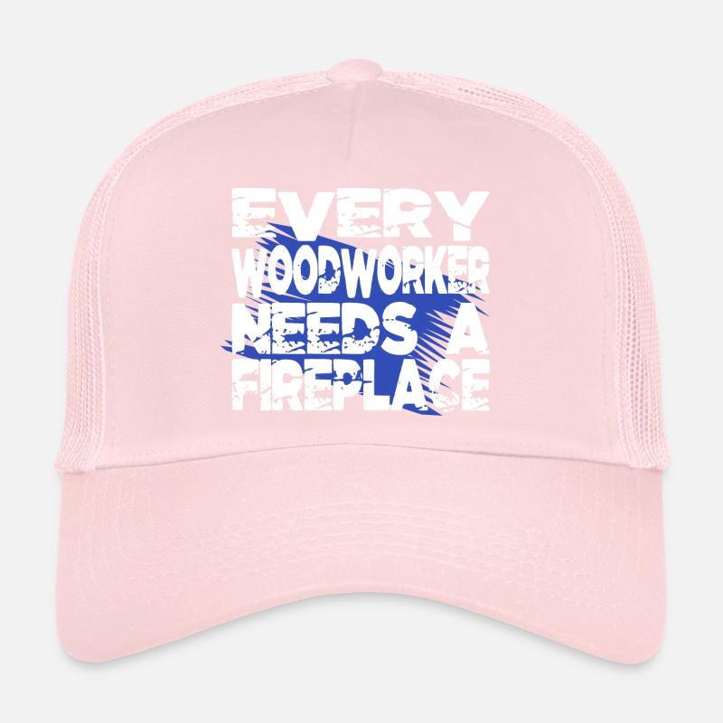 Travail forestier Tronçonneuse Charpentier Fille T-shirts Casquette trucker 