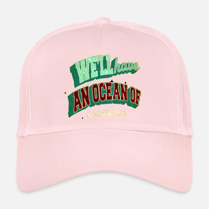 Christmas Vacation Sayings Beards Bodybuilder Trucker Cap