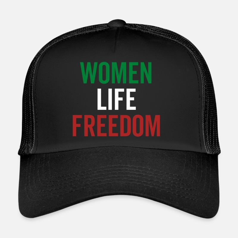 femmes vie liberté Casquette trucker 