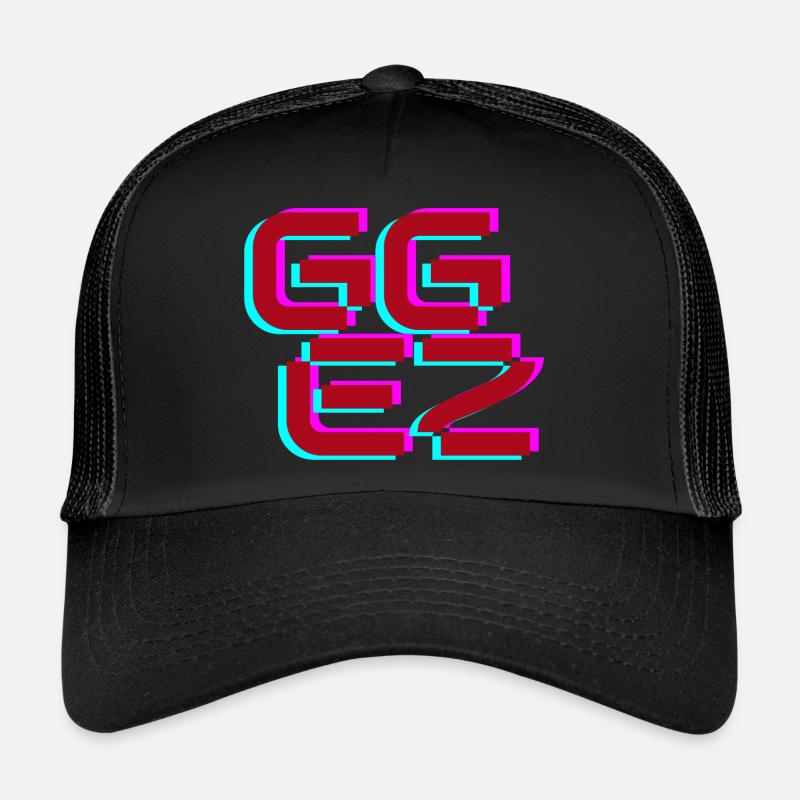 GG EZ - Trucker Cap - black/black