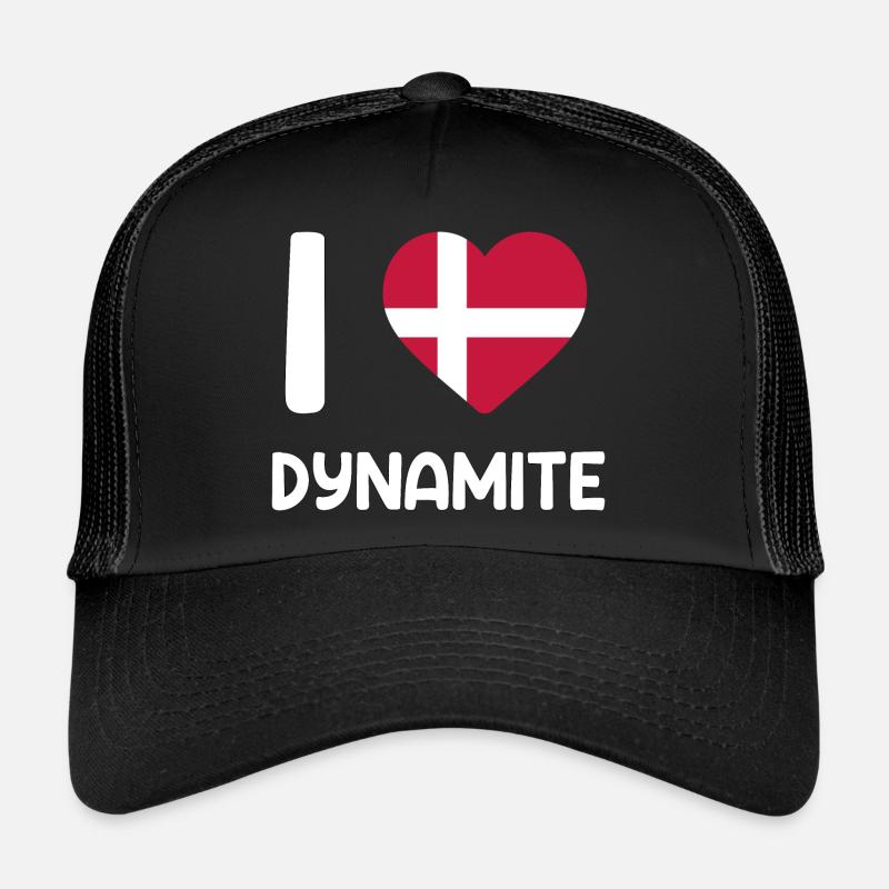Dynamite danoise Danemark cadeau de Dane Casquette trucker 