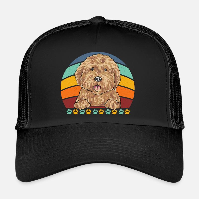 Goldendoodle Doodle Hund Trucker Cap