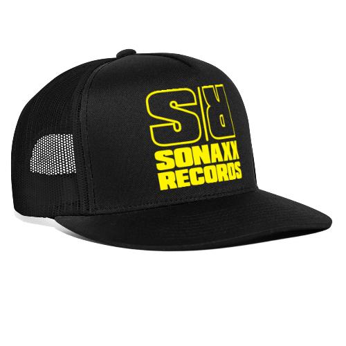 Sonaxx Records logo gul (firkantet) - Trucker-caps 