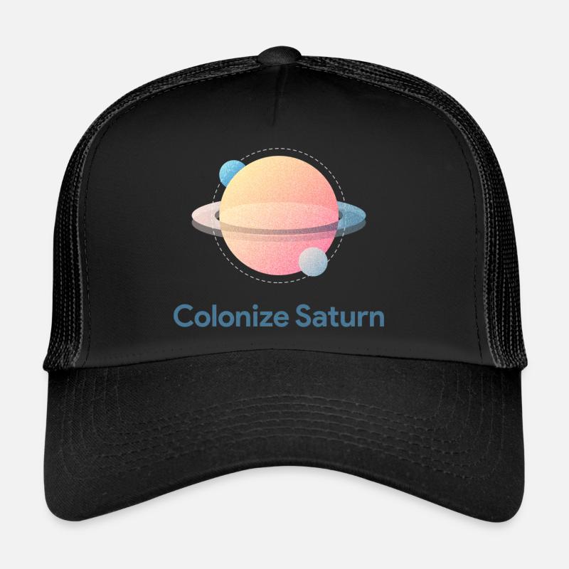 Coloniser Saturne Casquette trucker 