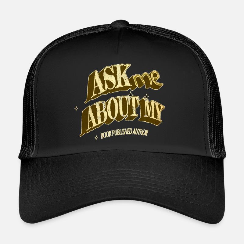 blog present fun blogger editor authors Trucker Cap