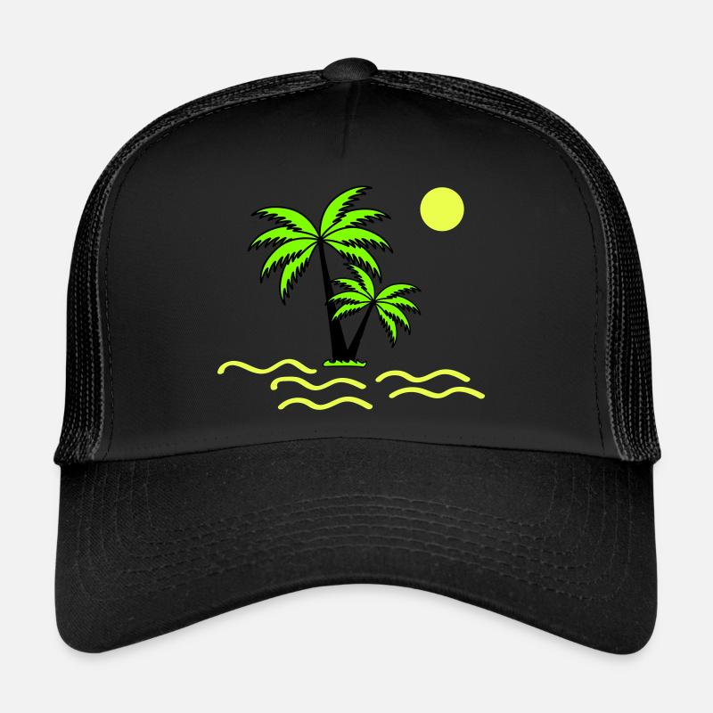 Palmiers Casquette trucker 