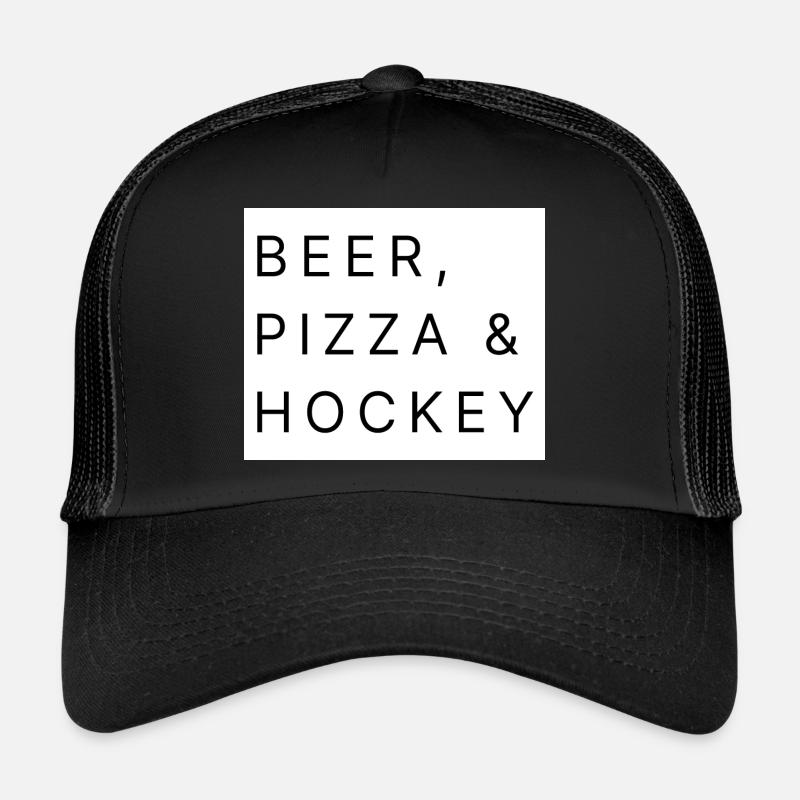 BEER, PIZZA, HOCKEY Trucker Cap