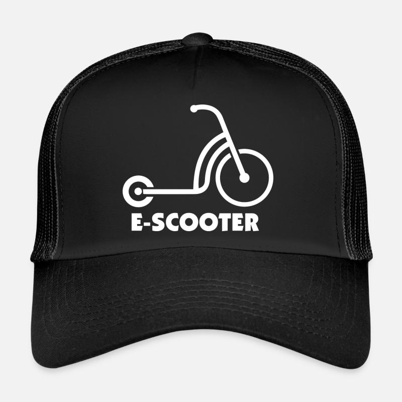 E-Scooter E-Roller Scooter Casquette trucker 