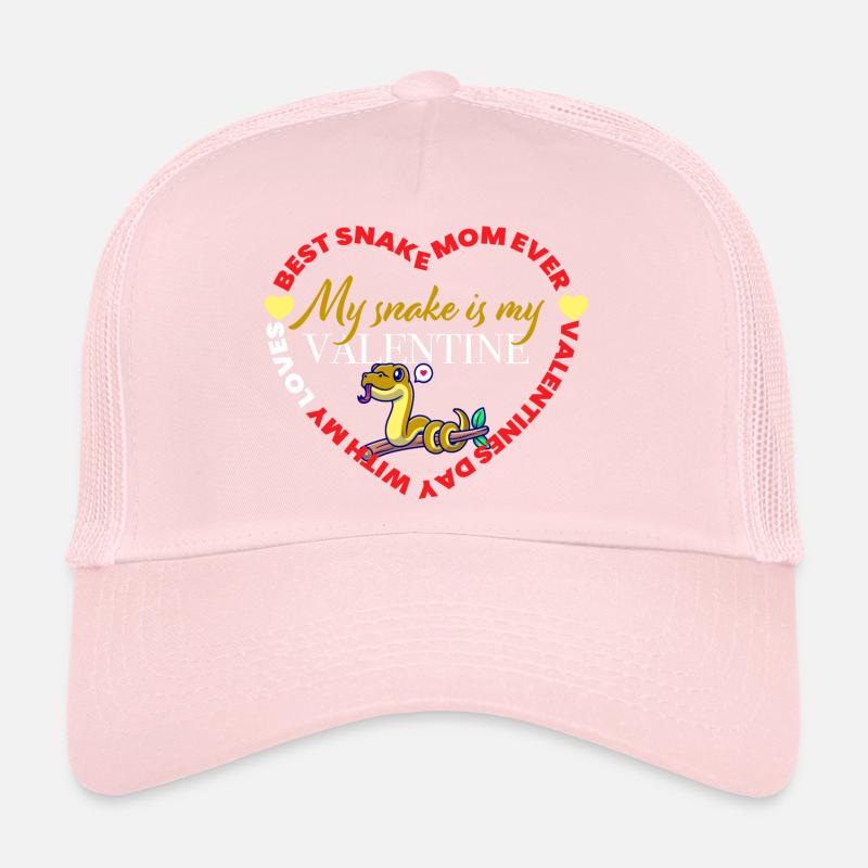 Valentine's Snake Casquette trucker 