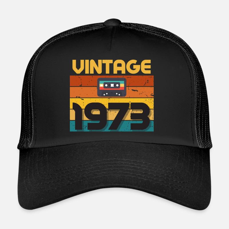 1973 Retro Vintage Kassette Trucker Cap