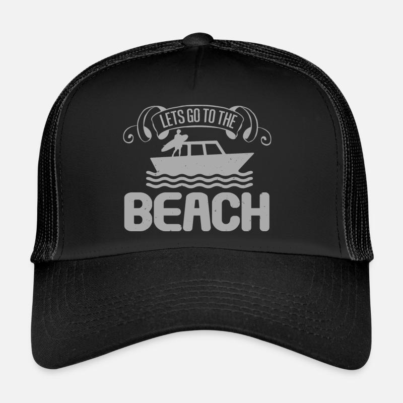 LASSEN SIE LOS AN DEN STRAND Trucker Cap