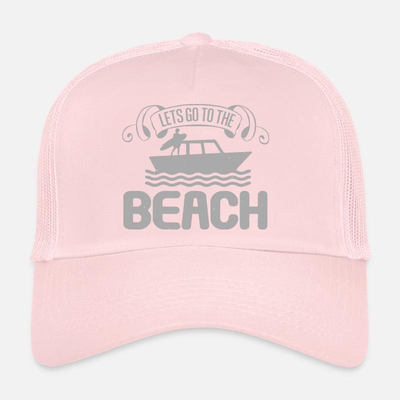 LASSEN SIE LOS AN DEN STRAND Trucker Cap