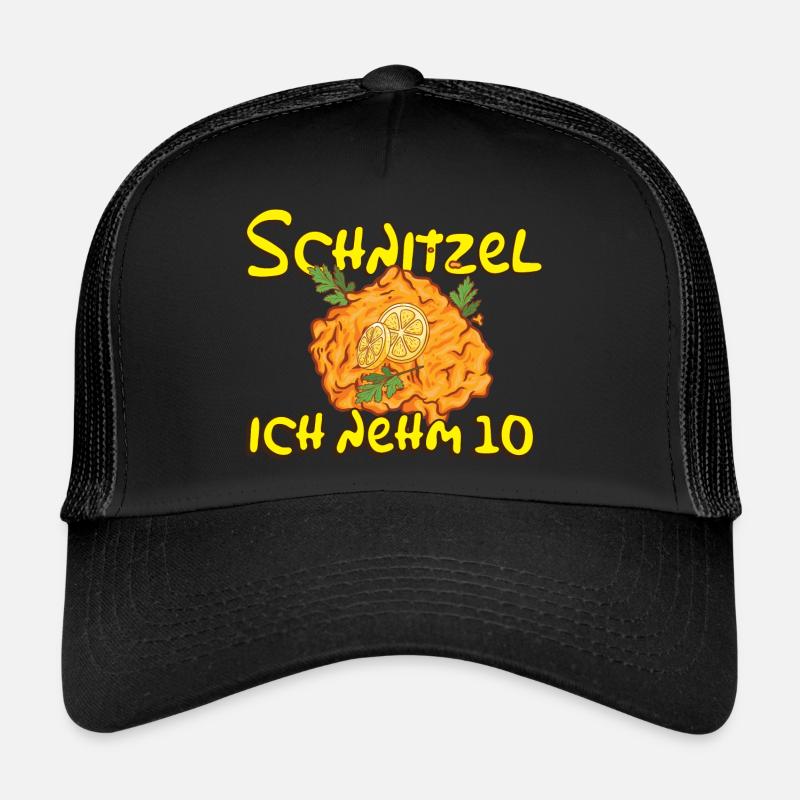 Schnitzel Ich nehm 10 Fanshirt Trucker Cap
