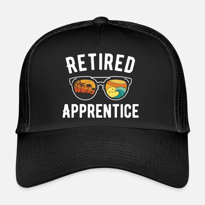 Beachy Sonnenbrille Azubi/Rentnerhemd Trucker Cap