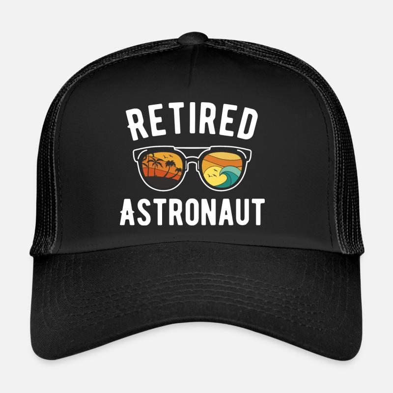 Astronaute à la retraite Beach Bum Casquette trucker 