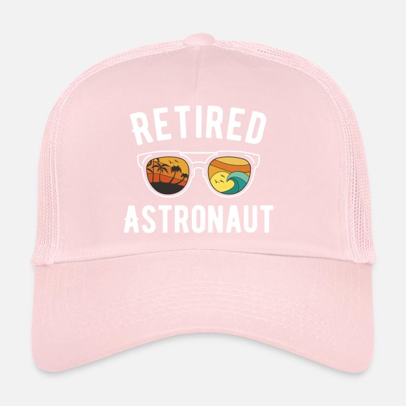 Retired astronaut Beach Bum Trucker Cap