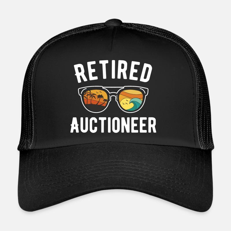 Commissaire-priseur à la retraite Beach Getaway Casquette trucker 