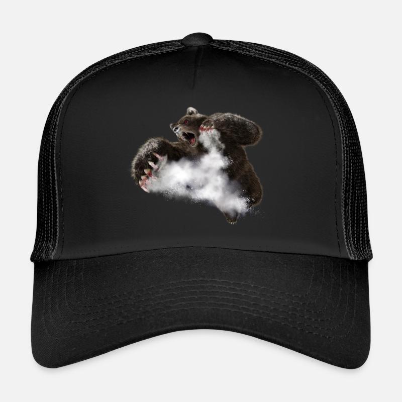 Kokain Jump Bär Trucker Cap