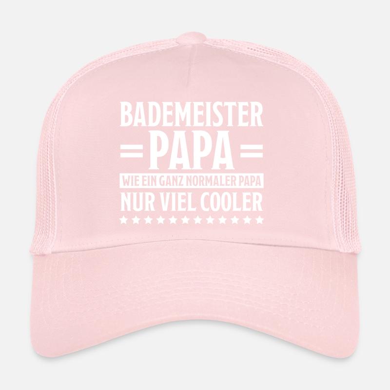 Bademeister Beruf Lustiger Spruch Freibad Geschenk Trucker Cap