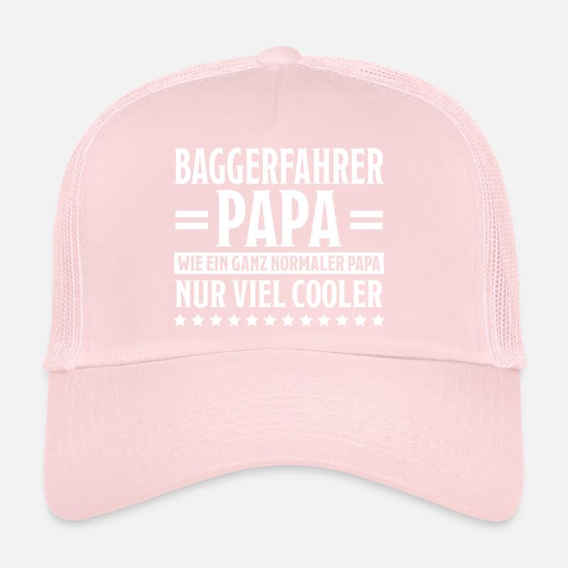 Baggerfahrer Lustiger Spruch Beruf Bagger Geschenk Trucker Cap