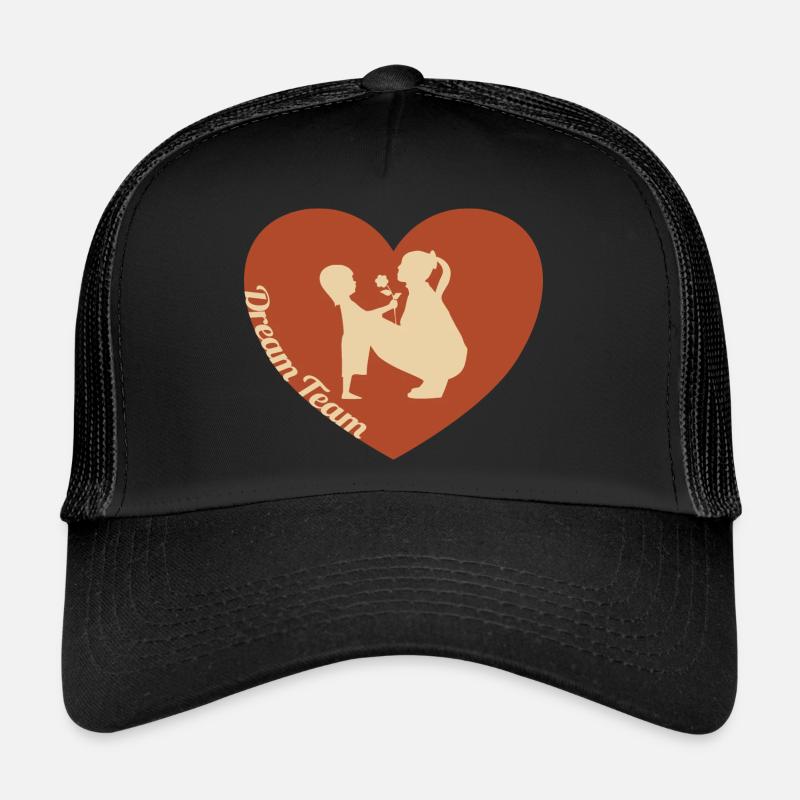 Mutter und Kind das Dream Team Trucker Cap