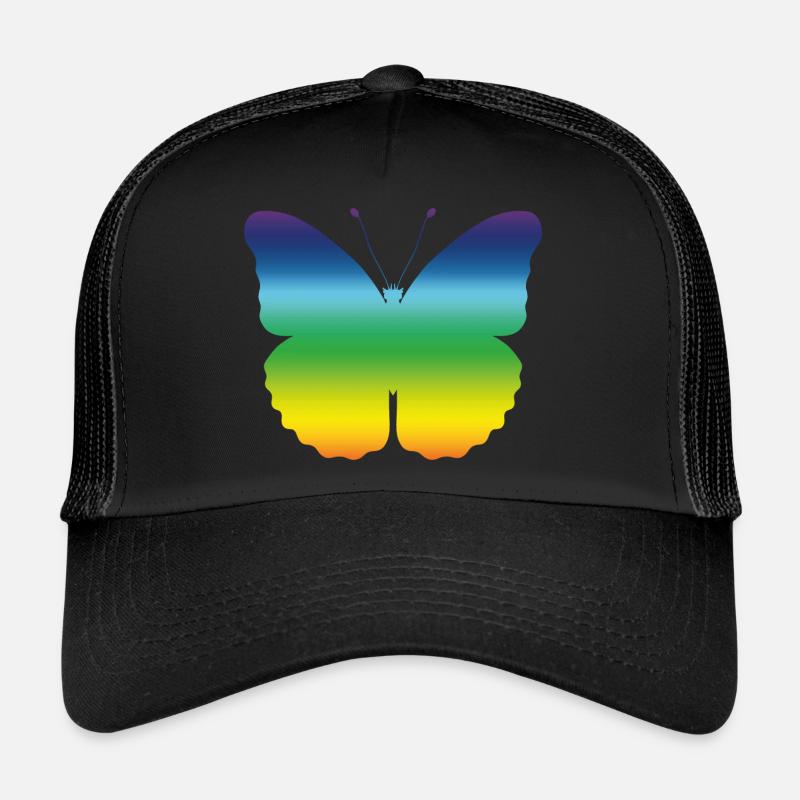 Butterfly Butterfly Monarch Spring Colorful Gift Trucker Cap