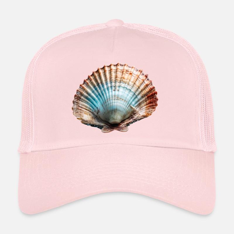 Scallops are also called pilgrim mussels Trucker Cap