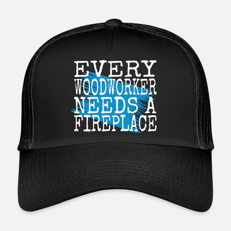 mythologie geek geburtstagsgeschenk zitat vater - Trucker Cap - Schwarz/Schwarz