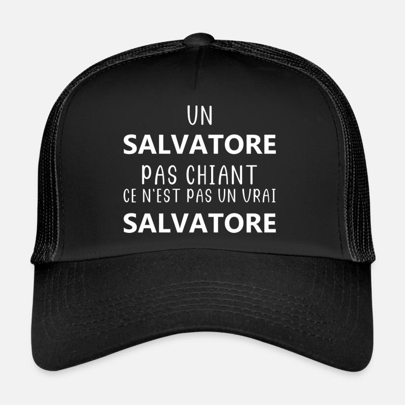 SALVATORE Casquette trucker 