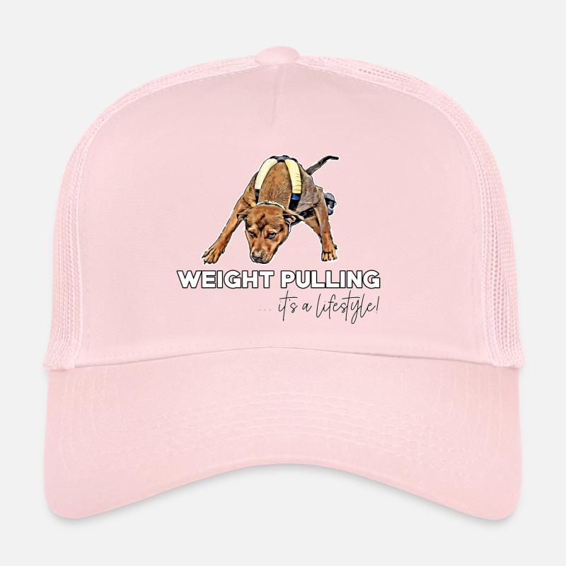 Traction de poids ... C’est un style de vie! Casquette trucker 