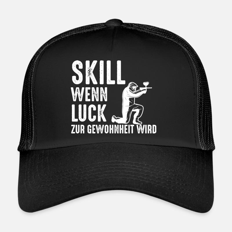 Paintball Airsoft Trucker Cap