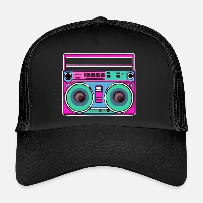 Ghetto Blaster Fluo Casquette trucker 
