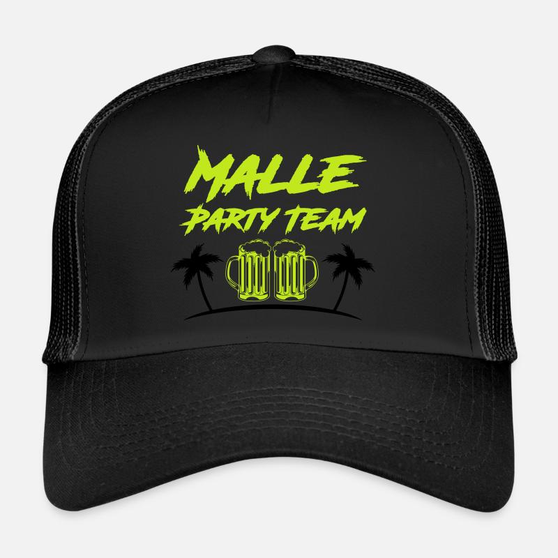 malle party team Trucker Cap