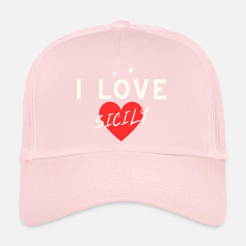 J’AIME LA SICILE Casquette trucker 