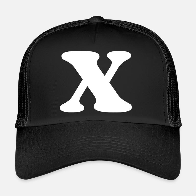 Lettre x Casquette trucker 