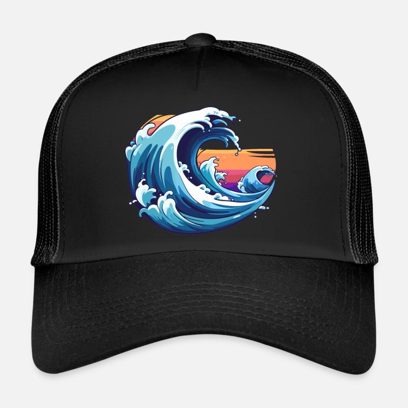 wilder Wellengang Trucker Cap