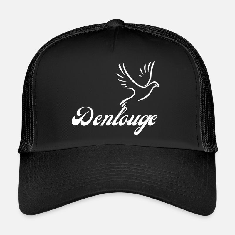 Denlouge white Trucker Cap