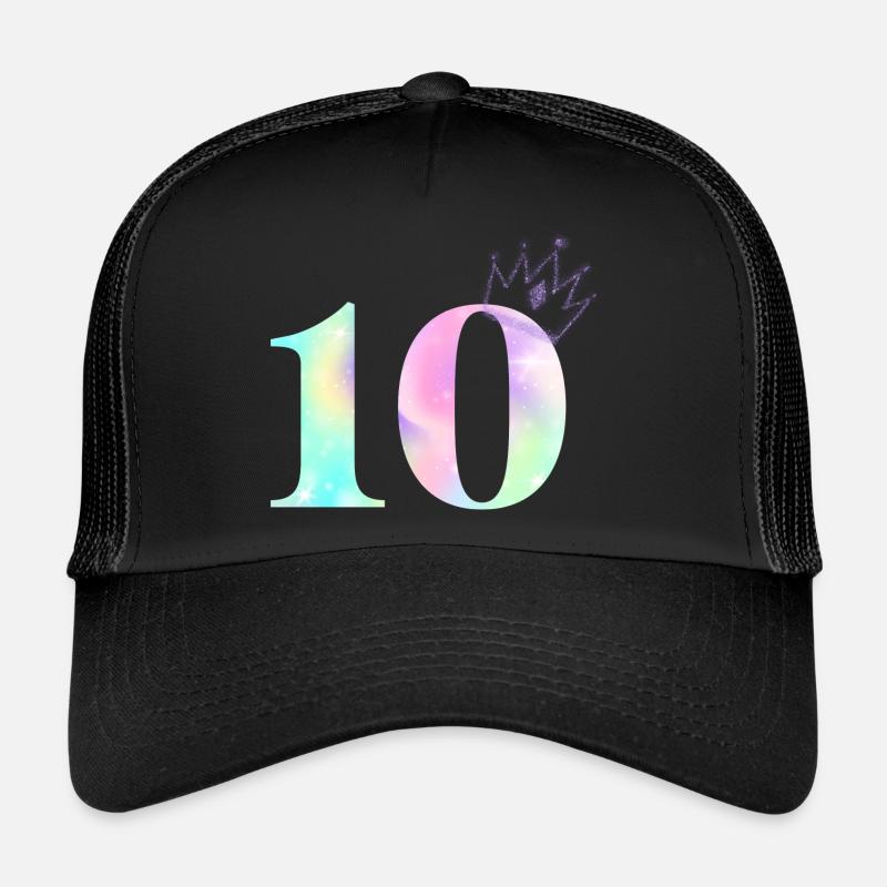 10th anniversary rainbow Trucker Cap