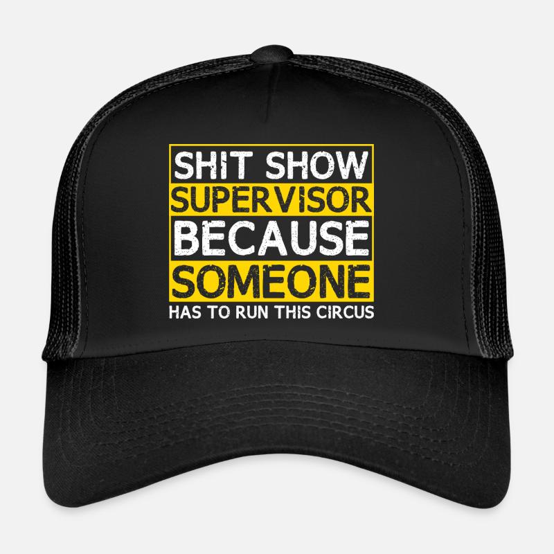 Sarcastic Management Chaos Manager Trucker Cap