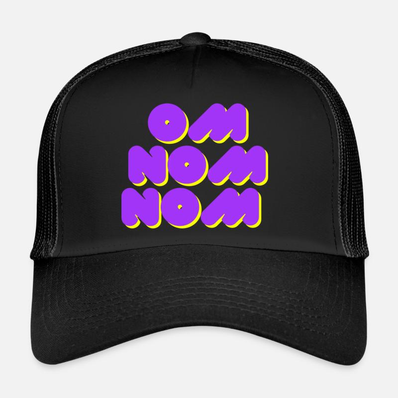 Om Name Name Trucker Cap