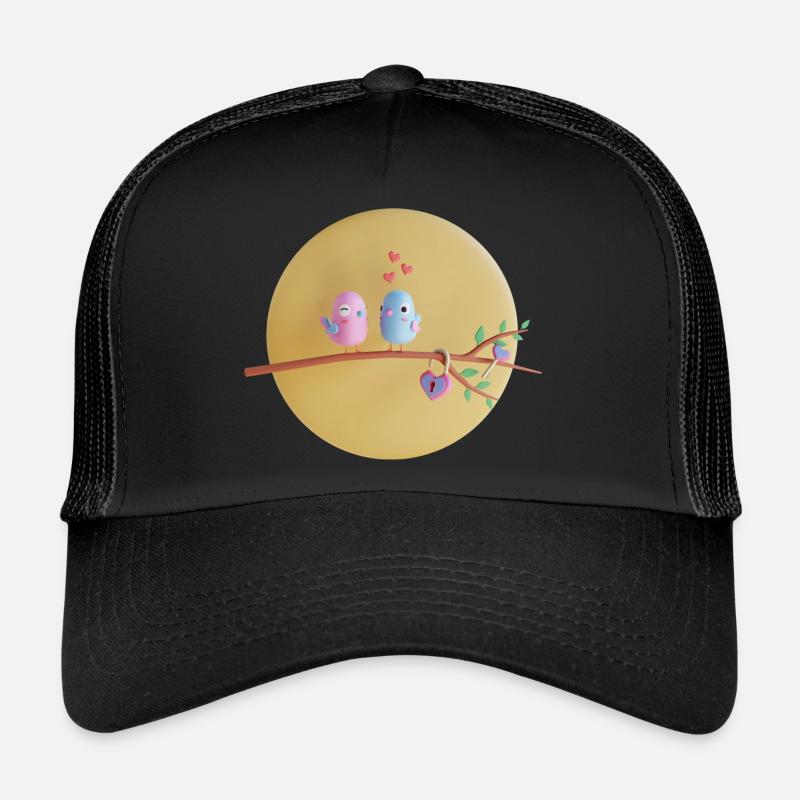 Love Birds Trucker Cap