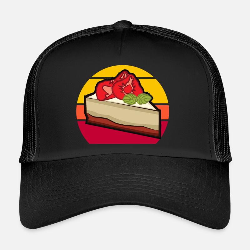 Strawberry Cake Trucker Cap