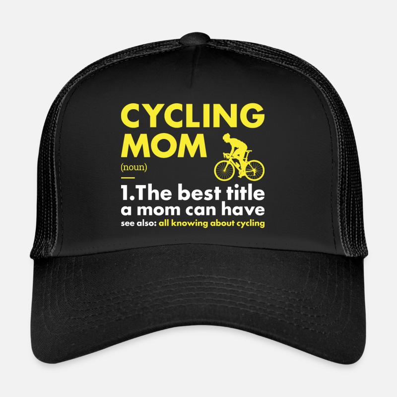 Sport Mom Cycling Trucker Cap