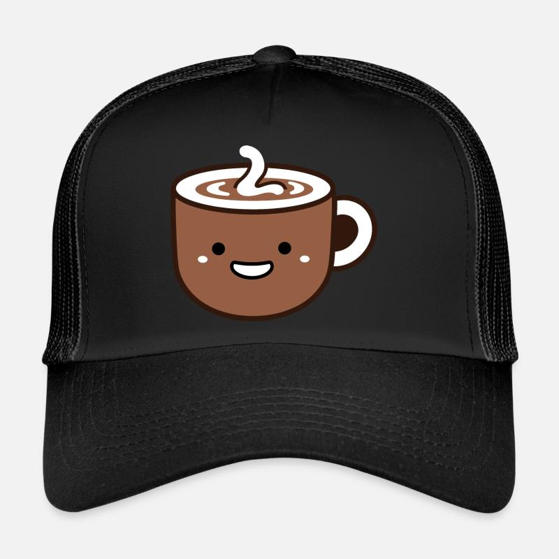 Humour petit chocolat chaud Casquette trucker 