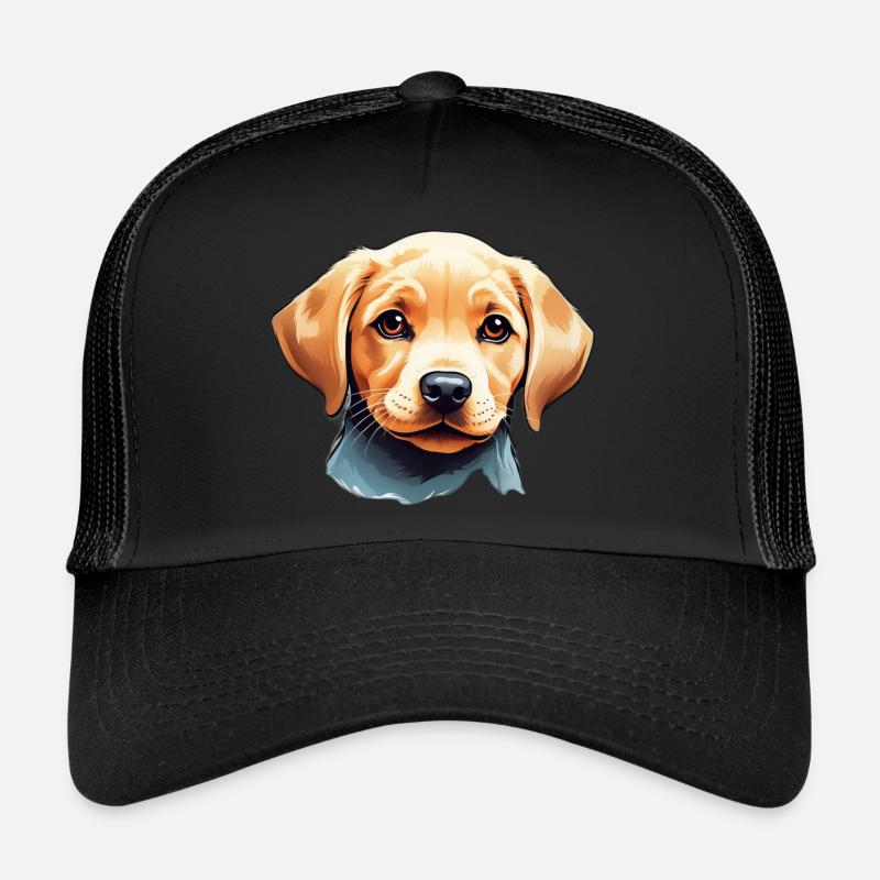 Labrador Liebe Treuer Begleiter Hundehalter Trucker Cap