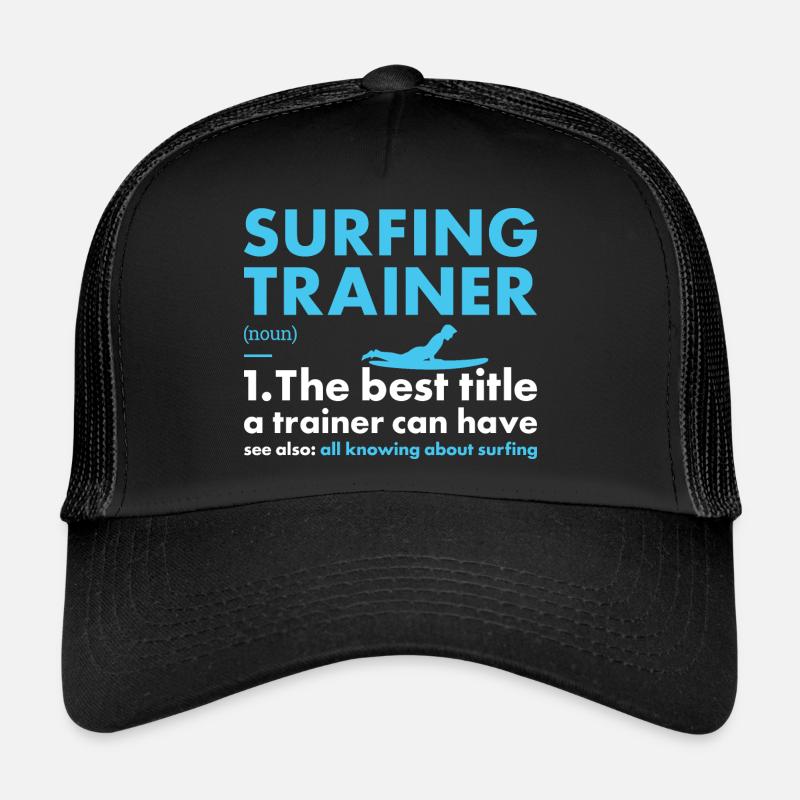 Sport Trainer Surfing Trucker Cap