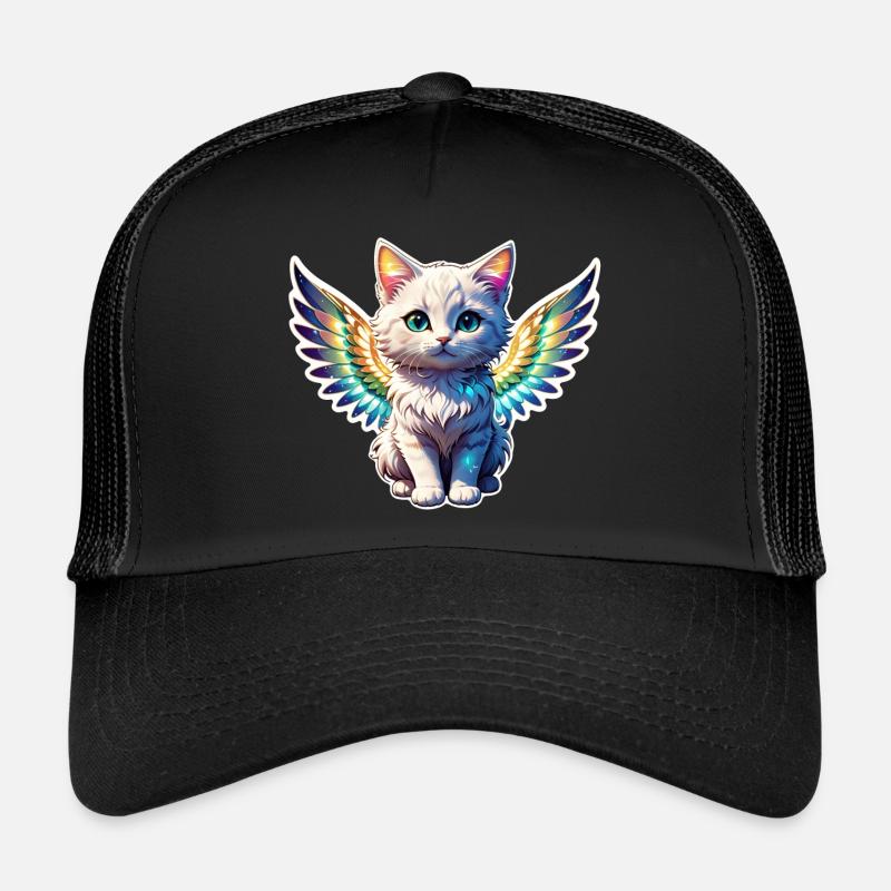 Cat with Wings Trucker Cap