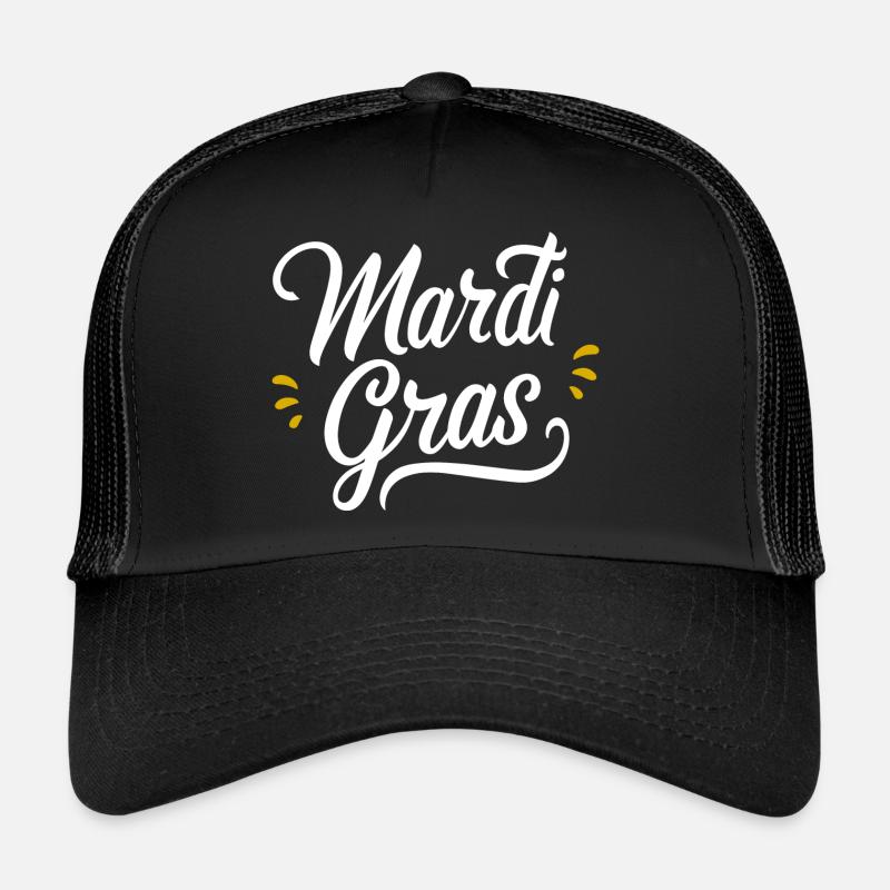 Mardi Gras Casquette trucker 